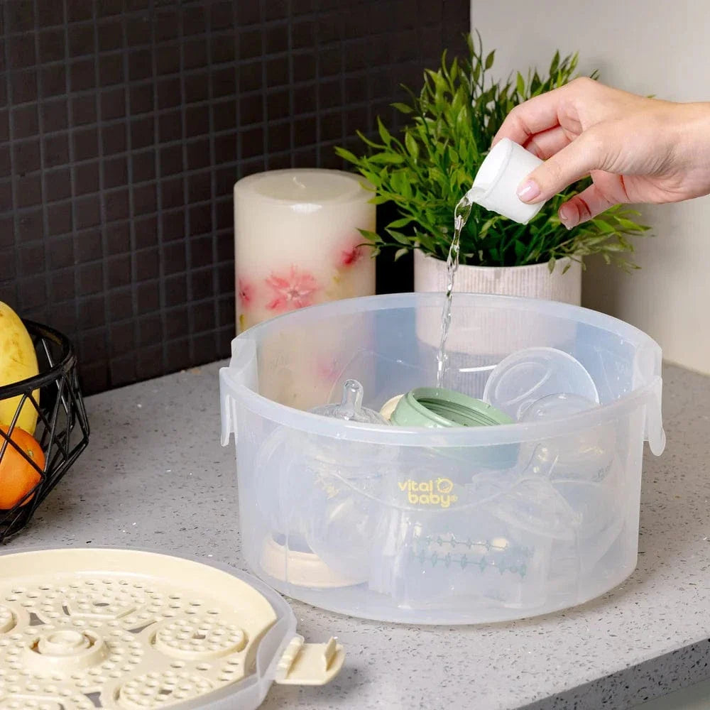 Vital Baby EarthSmart 2-in-1 combination steriliser, UK version