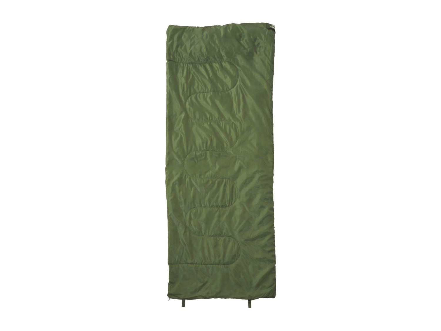 Blanket style sleeping bag with two-way zip - British product