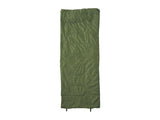 Blanket style sleeping bag with two-way zip - British product