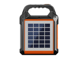 Multifunction solar station with LED light, radio and power bank - British product