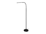 LED floor lamp with gooseneck and touch dimmer, imported from the UK