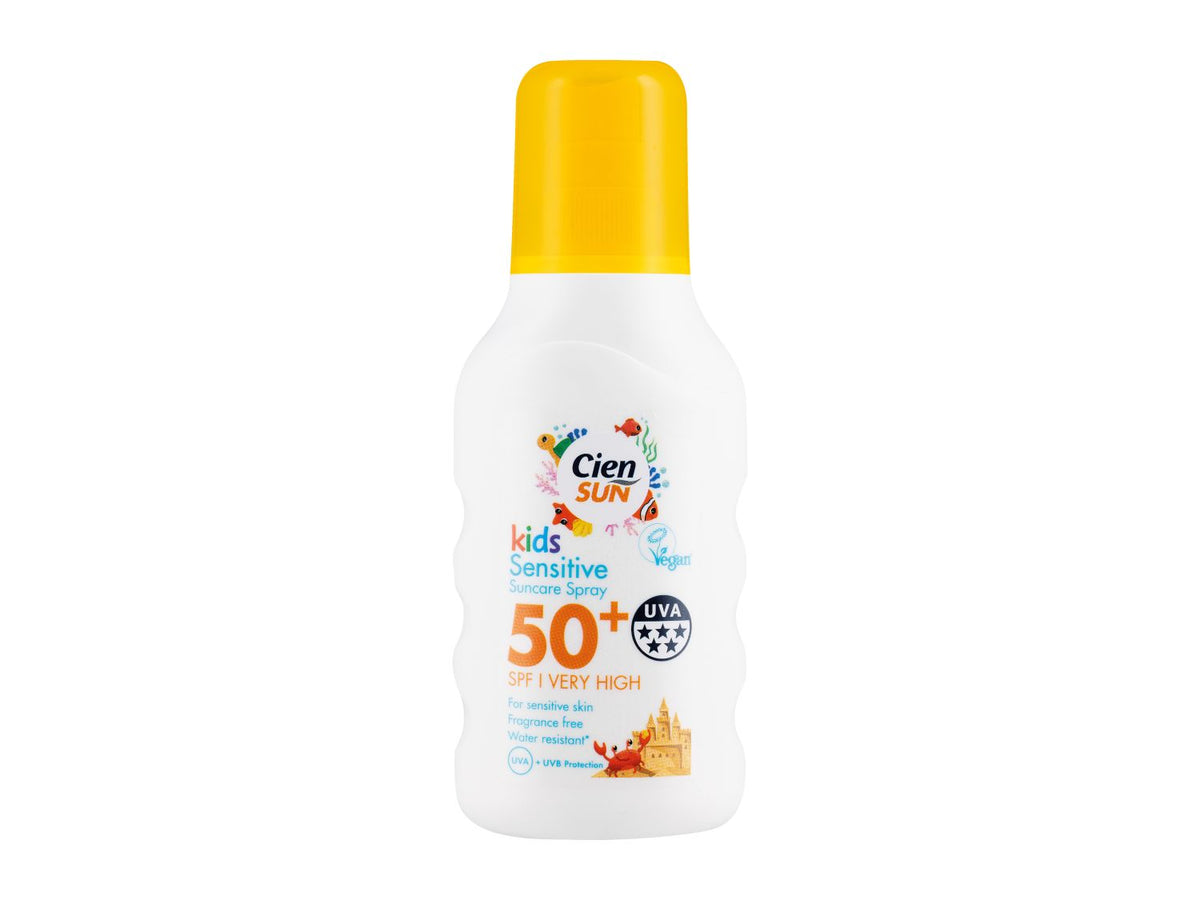 Sun spray for sensitive kids SPF50+ 200ml, imported from the UK