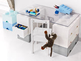 LEGO 4-Stud Brick Drawer White Storage Container (British brand)