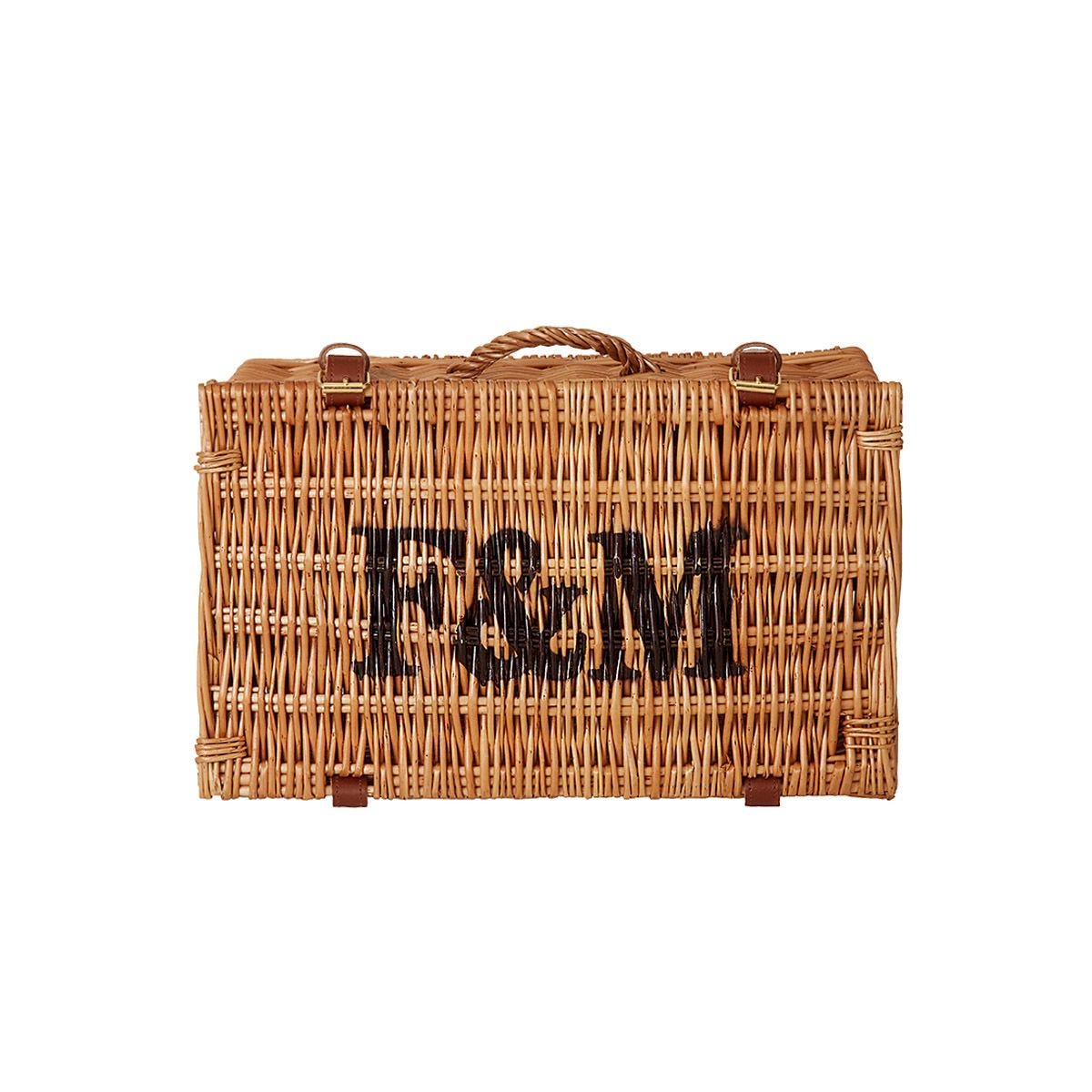 Small wicker basket 27cm x 43cm x 20cm (British brand)