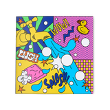 Lush WOW greetings card 150mm x 150mm - British product