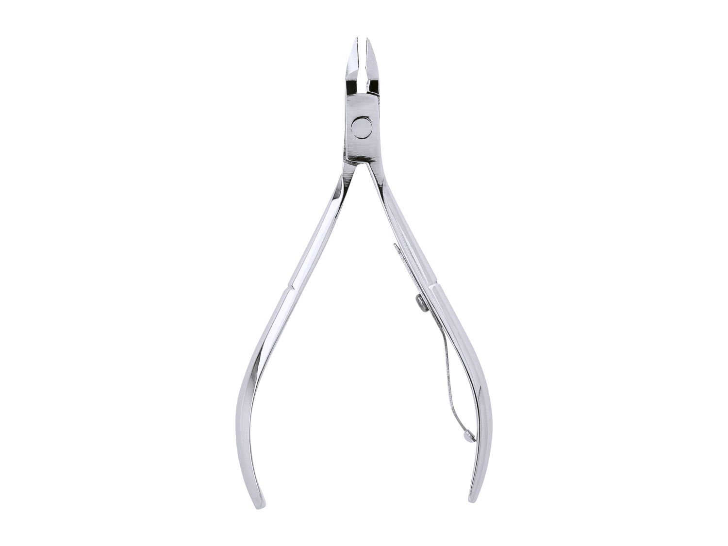 Stainless steel cuticle nippers for precise nail care - British product