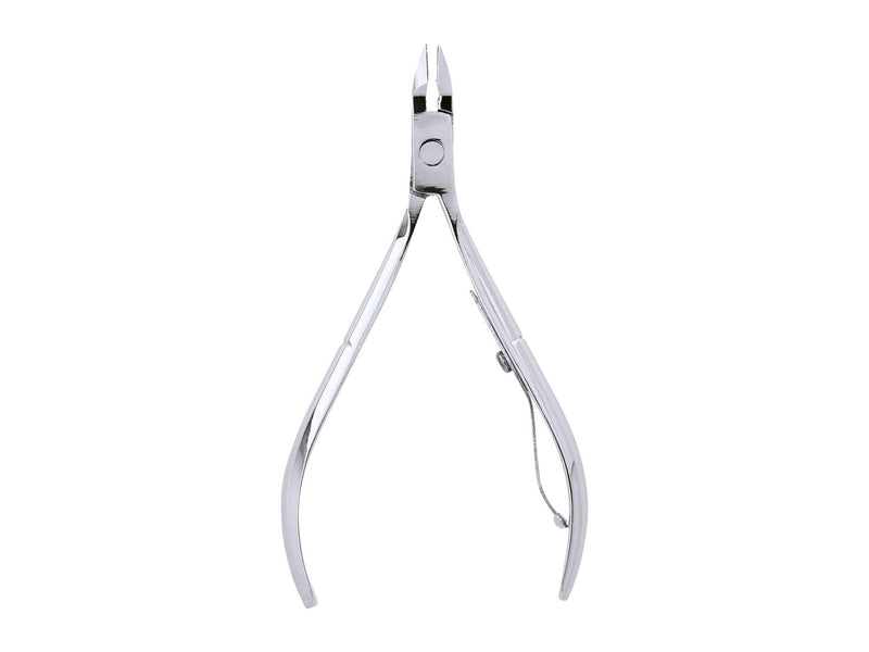 Stainless steel cuticle nippers for precise nail care - British product