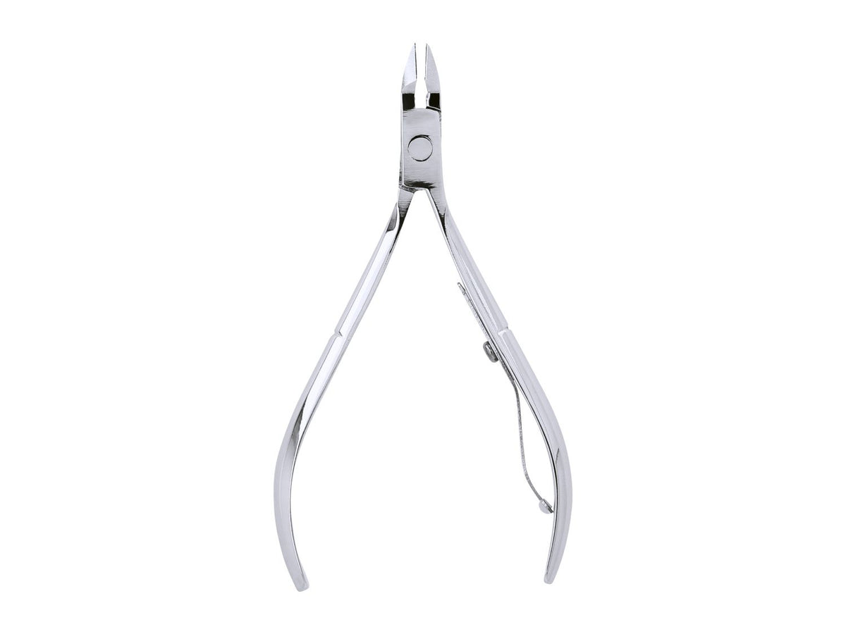 Stainless steel cuticle nippers for precise nail care - British product