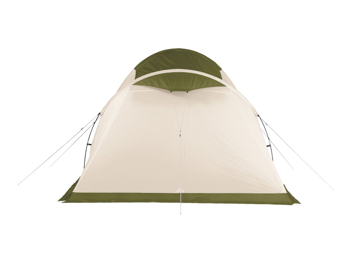 Family tent 4-person with porch and blackout windows, imported from the UK