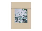 Shower curtain with leaf pattern 180x180cm, UK version