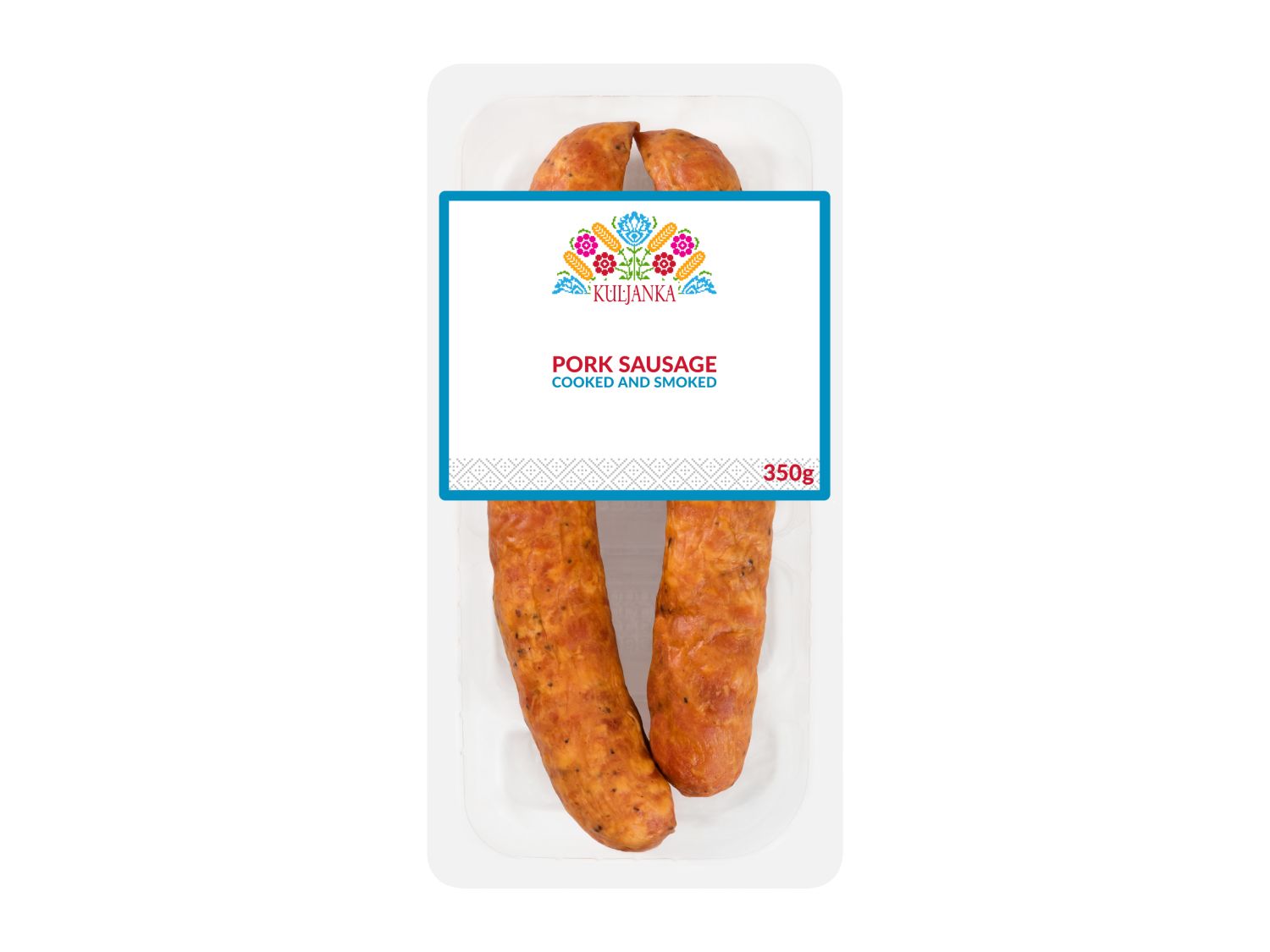 Moravian sausage assorted selection in Classic and Paprika, UK version