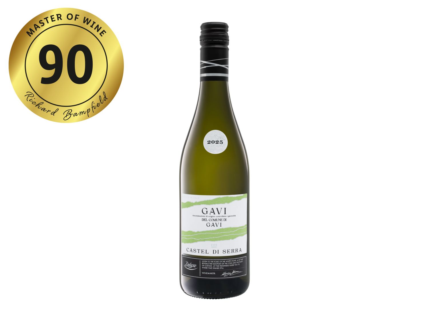 Gavi white wine Castel di Serra 2025 - British product