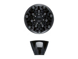 Ionic hair dryer with diffuser and nozzle (British brand)
