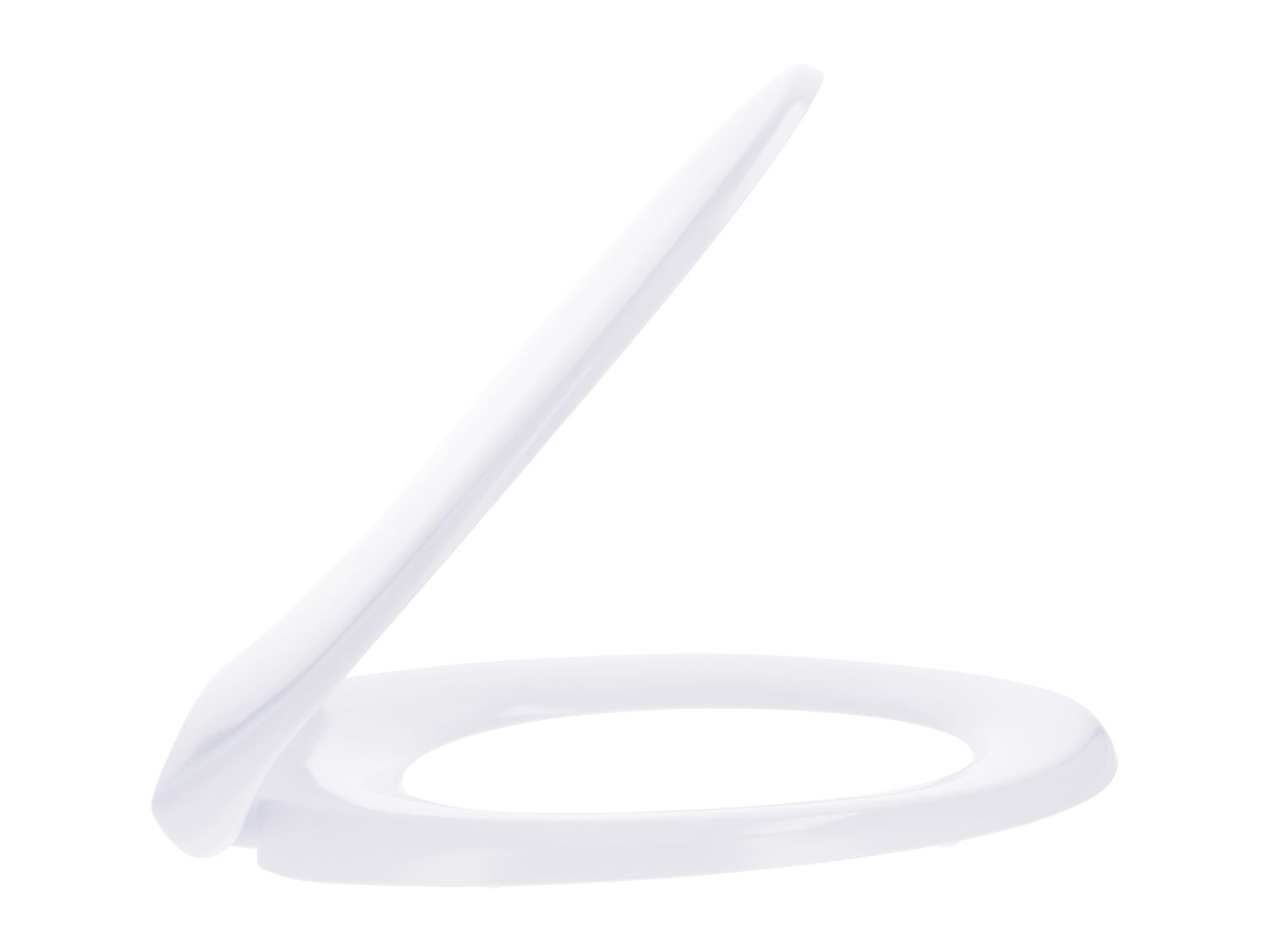 Duroplast toilet seat with soft-close mechanism - British product