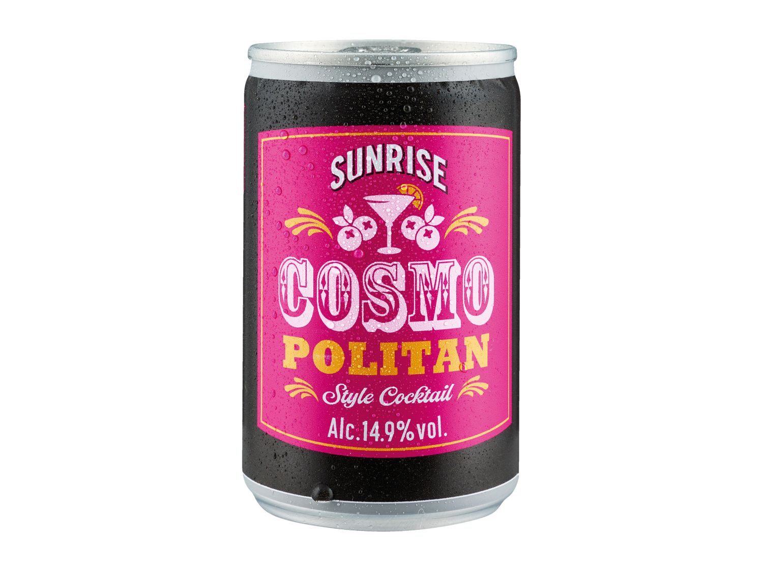 Cosmopolitan style cocktail can 125ml - British product