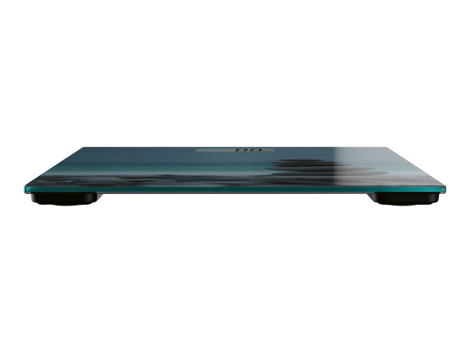 Bathroom scales serene beach design (British brand)