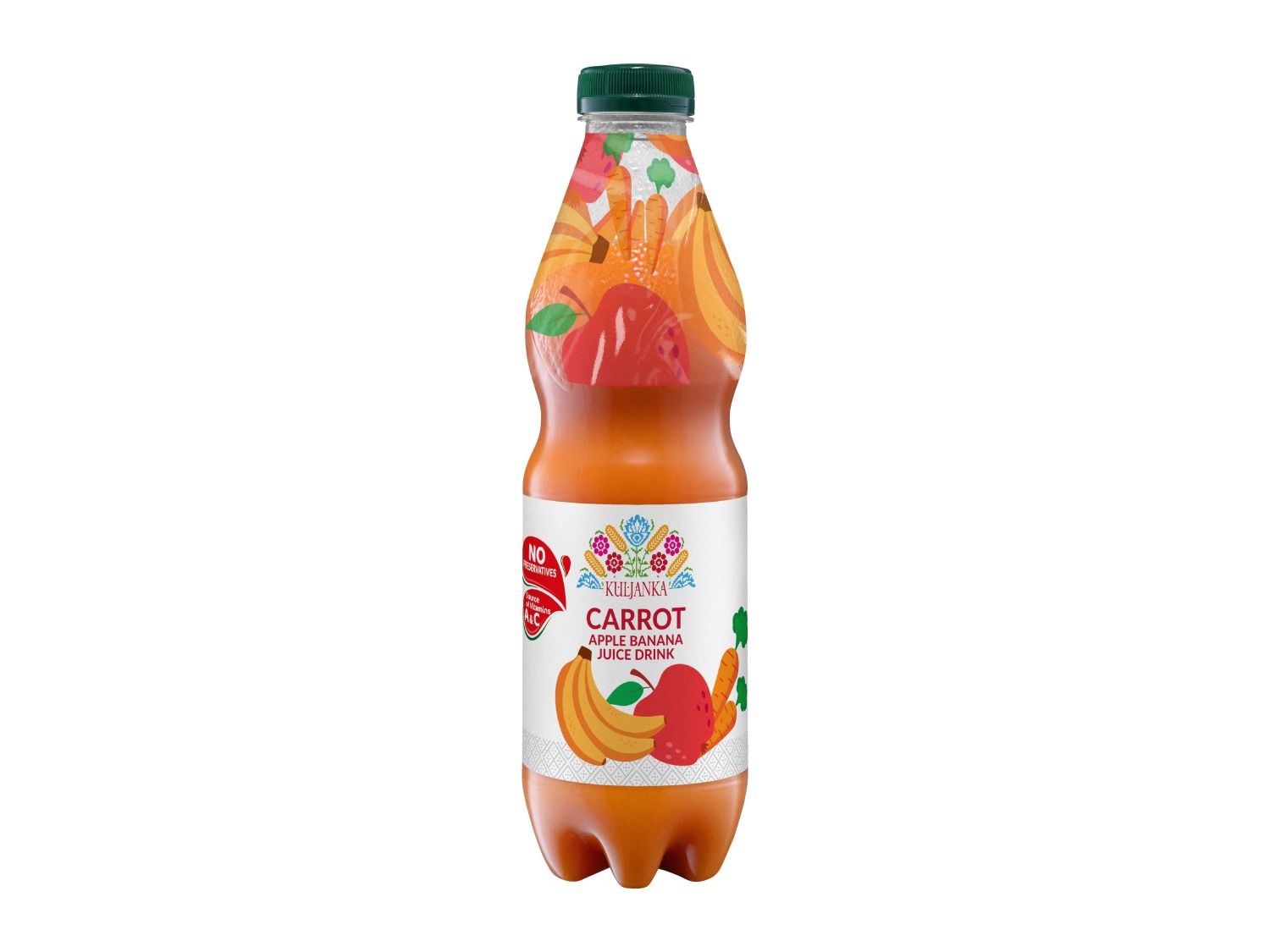 Carrot apple and banana nectar 900ml - British product