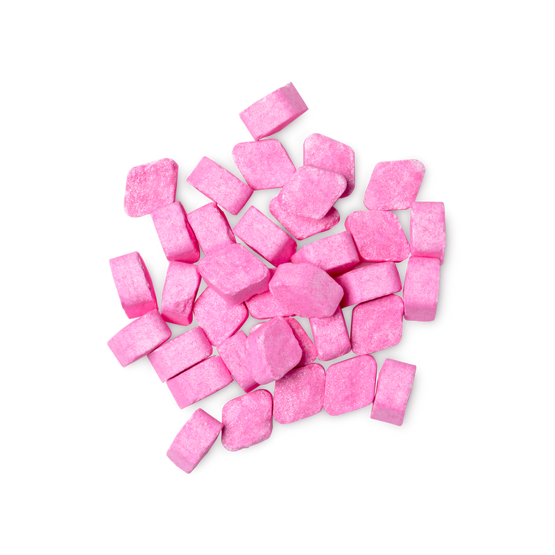 Lush Zing mouthwash tabs grapefruit and orange (British brand)