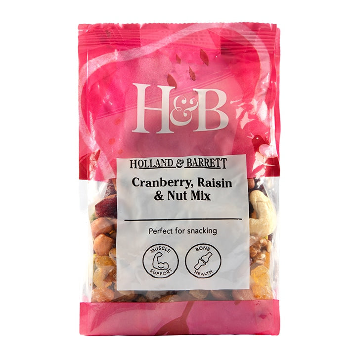 Holland & Barrett Cranberry, Raisin & Nut Mix 250g