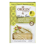 Origin Earth Gluten Free Crispy Bread Crackers with Fennel 150g Savoury Snacks Holland&Barrett Default Title  