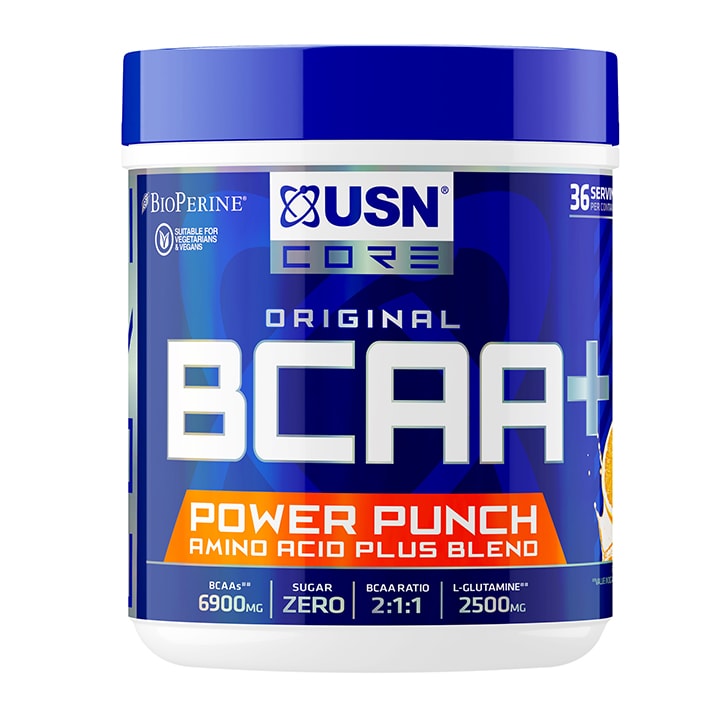 USN BCAA+ Power Punch Tangerine 400g