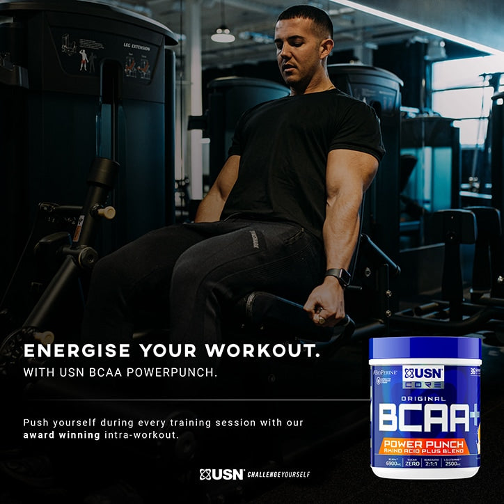 USN BCAA+ Power Punch Tangerine 400g