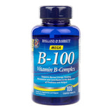 Holland & Barrett Mega B-100 Vitamin B Complex 100 Caplets Vitamin B Holland&Barrett Default Title  