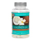 Perfectly Pure 100% Virgin Coconut Oil 1000mg 60 Softgel Capsules Supplements Holland&Barrett Default Title  