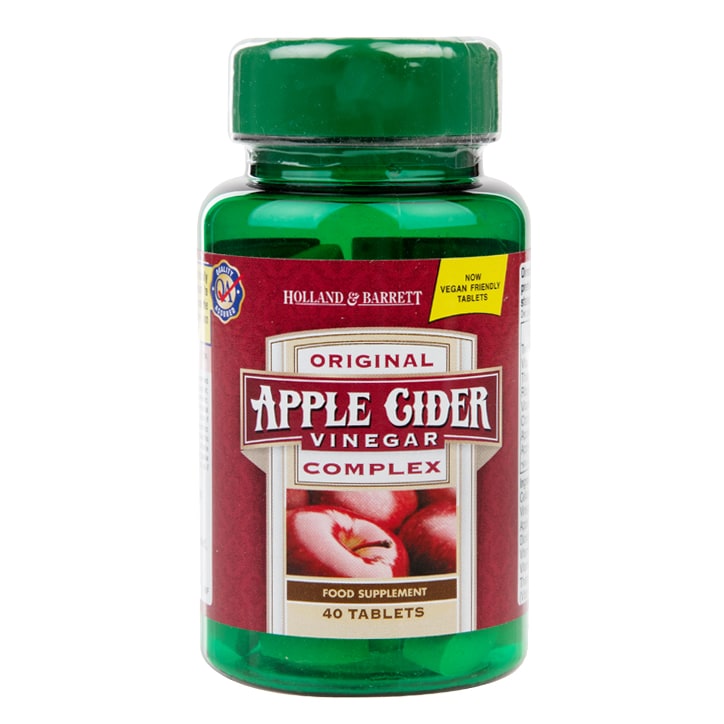 Holland & Barrett Apple Cider Vinegar Complex 40 Tablets Apple Cider Supplements Holland&Barrett Default Title  