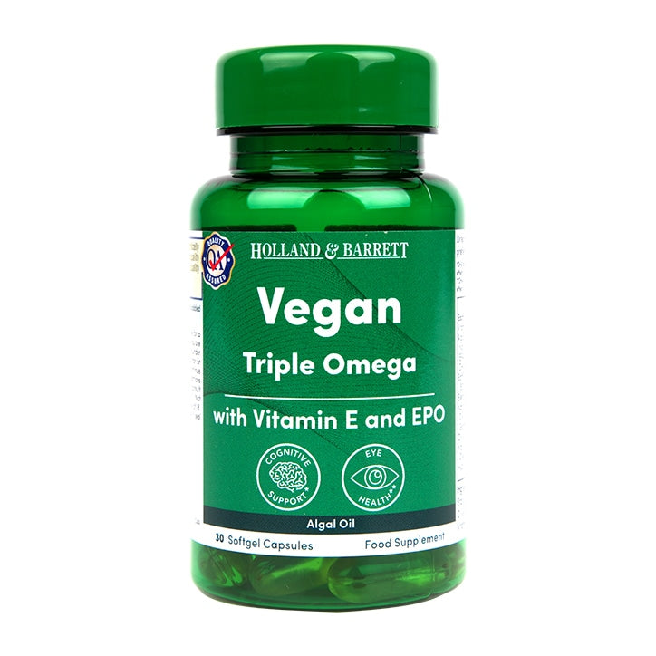 Holland & Barrett Vegan Algal Oil Omega 3-6-9 30 Capsules GOODS Holland&Barrett   