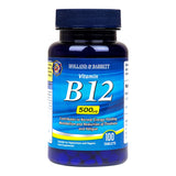 Holland & Barrett Vitamin B12 100 Tablets 500ug Vitamin B Holland&Barrett Default Title  