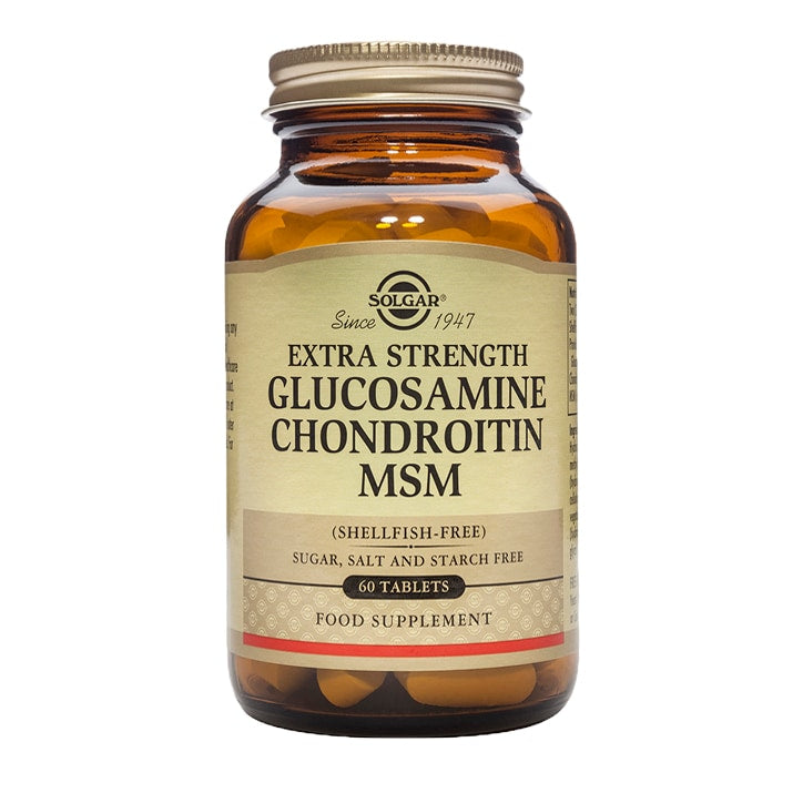 Solgar Extra Strength Glucosamine Chondroitin MSM - 60 Tablets Glucosamine Boots   