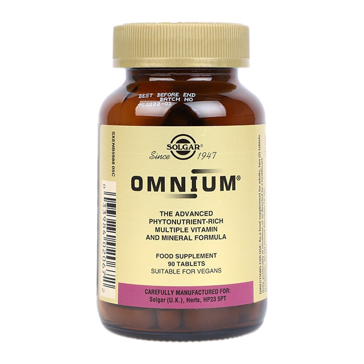 Solgar Omnium 90 Tablets Multivitamins Holland&Barrett Default Title  