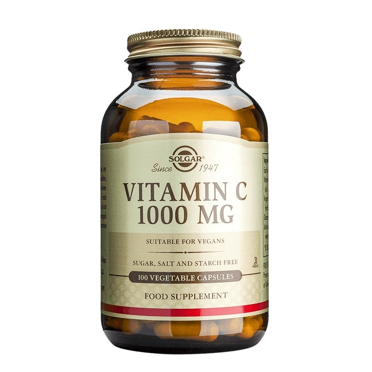 Solgar Vitamin C 1000mg 100 Vegi Capsules