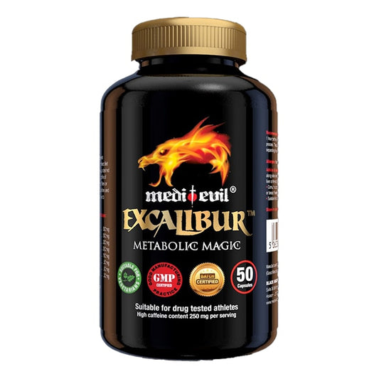 Medi-Evil Excalibur Metabolic Magic 50 Capsules Weight Loss Holland&Barrett Default Title  