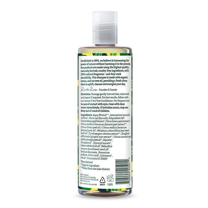 Faith In Nature Lemon & Tea Tree Shampoo 400ml