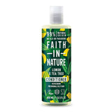 Faith In Nature Lemon & Tea Tree Conditioner 400ml Natural Hair Care Holland&Barrett Default Title  