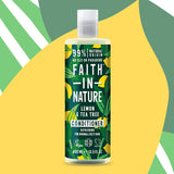 Faith In Nature Lemon & Tea Tree Conditioner 400ml Natural Hair Care Holland&Barrett   