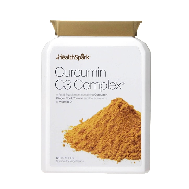 Health Spark Curcumin C3 Complex 60 Capsules SERVICE Holland&Barrett Default Title  