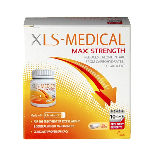 XLS Medical Max Strength 40 Tablets Weight Management Holland&Barrett Title  