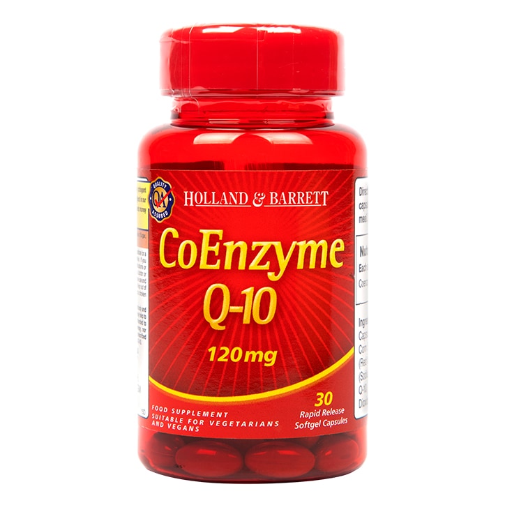 Holland & Barrett CoEnzyme Q-10 30 Capsules 120mg Co Enzyme Q10 Supplements Holland&Barrett Default Title  