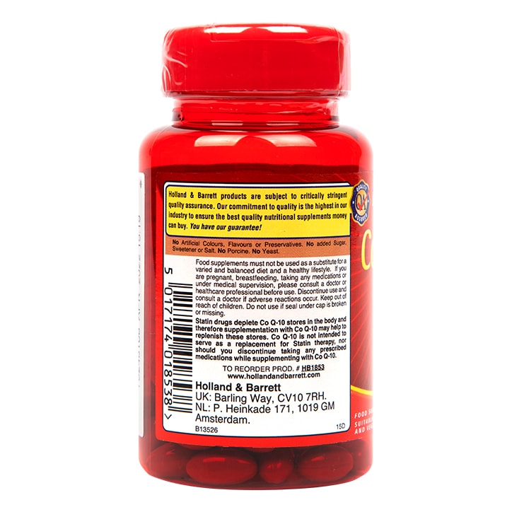 Holland & Barrett CoEnzyme Q-10 30 Capsules 120mg