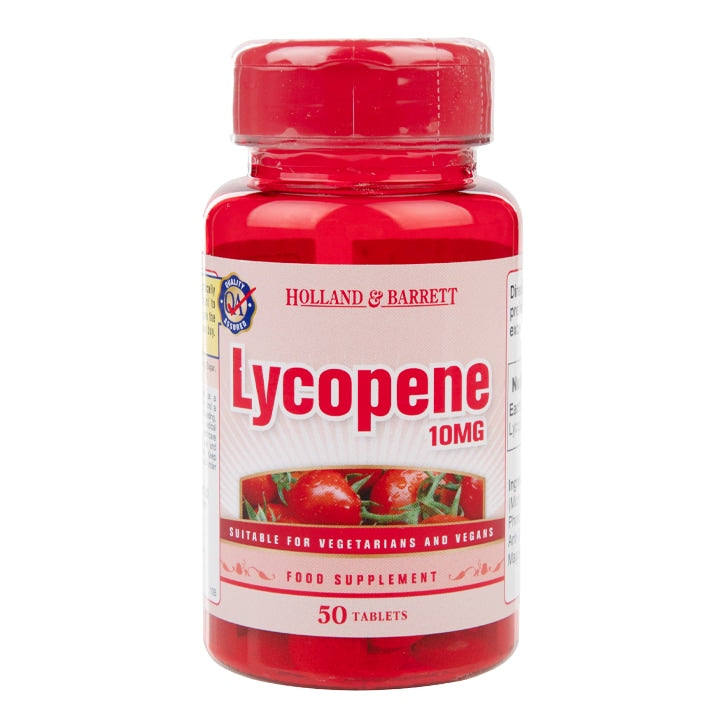 Holland & Barrett Lycopene 10mg 50 Tablets