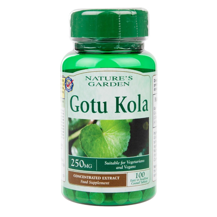 Good n Natural Gotu Kola 100 Tablets 250mg Plant Sourced Supplements Holland&Barrett Default Title  