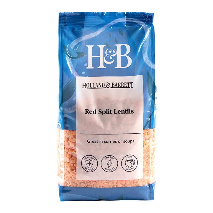 Holland & Barrett Red Split Lentils 500g