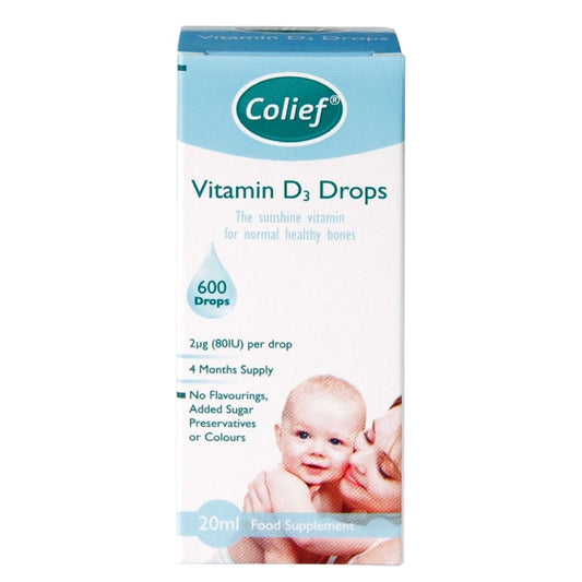 Colief Vitamin D Drops 20ml Children's Health Vitamins Holland&Barrett Title  
