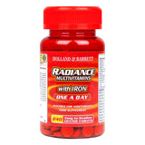 Holland & Barrett Radiance Multi Vitamins & Iron One a Day 240 Tablets Multivitamins Holland&Barrett   