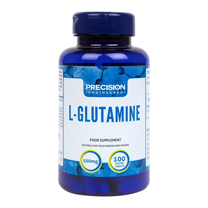 Precision Engineered l-glutamine 100 Tablets 500mg Glutamine Supplements Holland&Barrett Default Title  