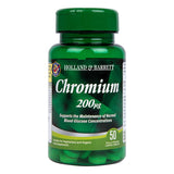 Holland & Barrett Chromium 50 Tablets 200ug Chromium Tablets Holland&Barrett Default Title  