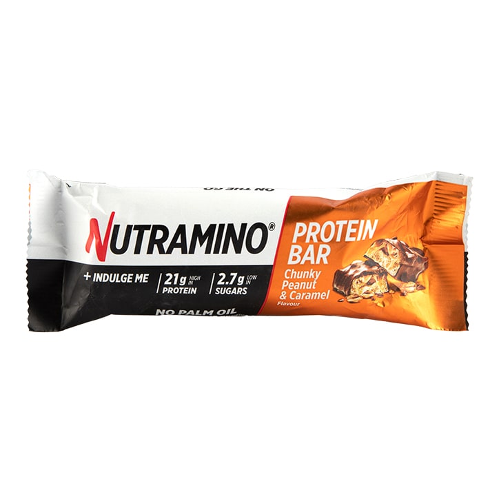 Nutramino Protein Bar Chunky Peanut & Caramel 60g Protein Bars Holland&Barrett Default Title  